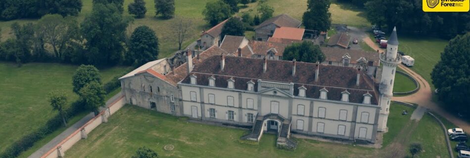Vignette du film de l’abbaye de Montpeyroux vue du ciel