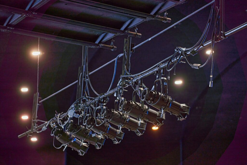 Grill de projecteurs d’éclairage de scène
